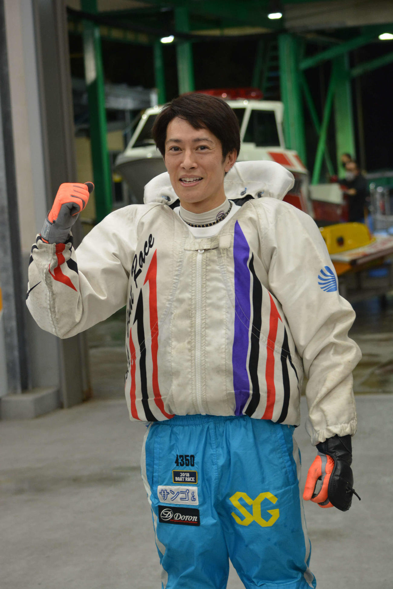 イン逃げで今年3度目の優勝を飾った篠崎元志