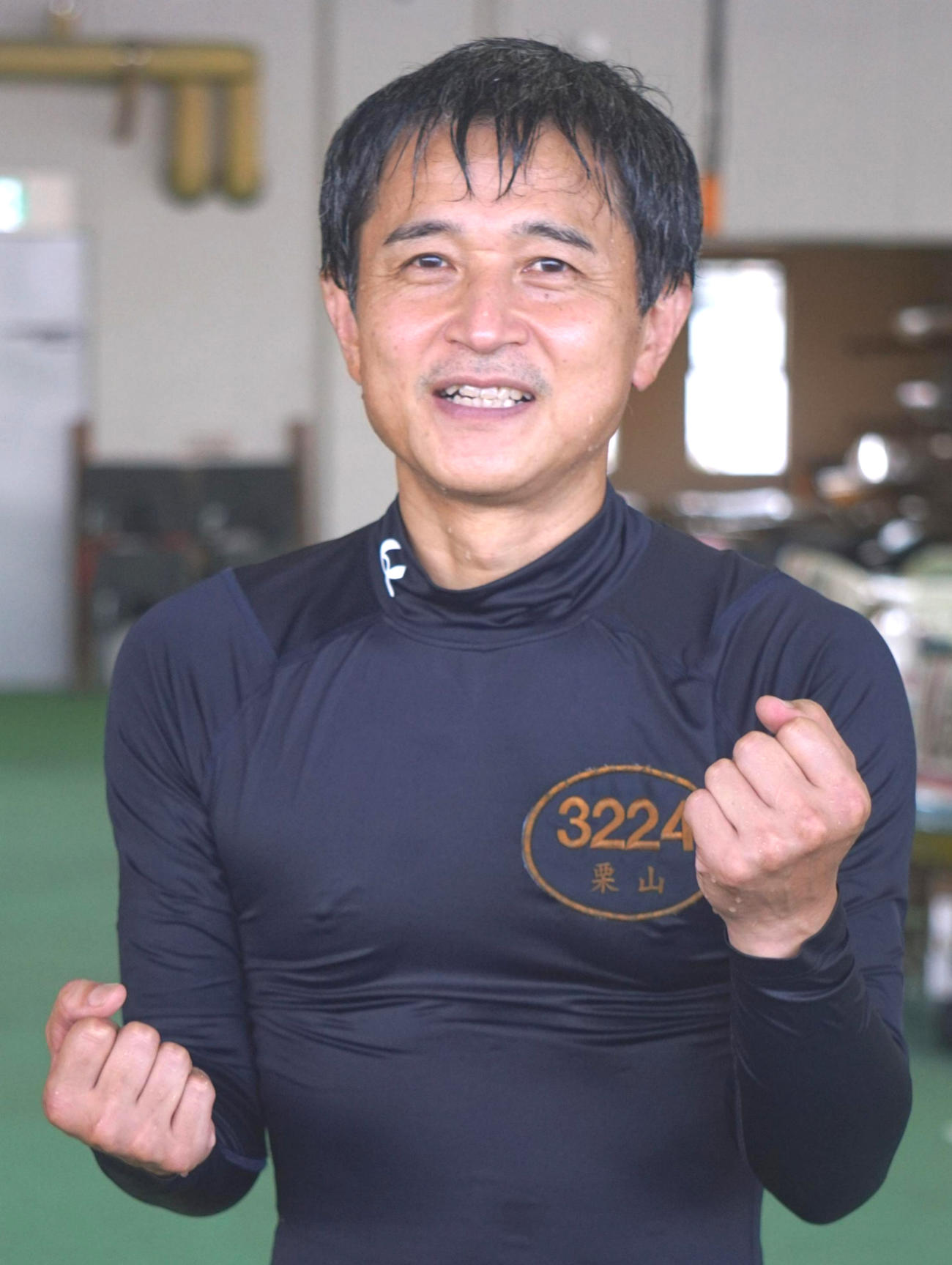 栗山繁洋（2022年8月27日撮影）