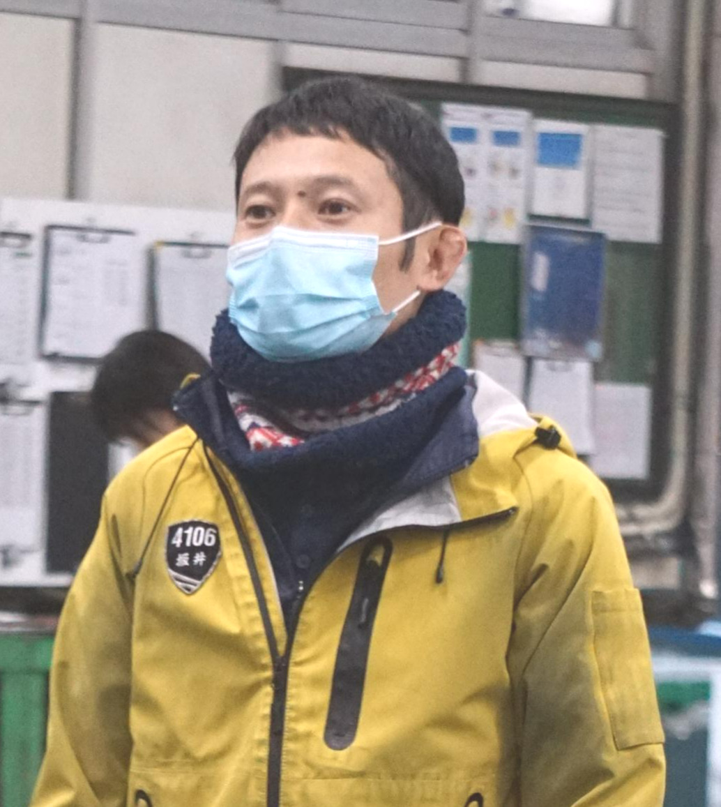 準優10Rの1枠を手にした坂井康嗣