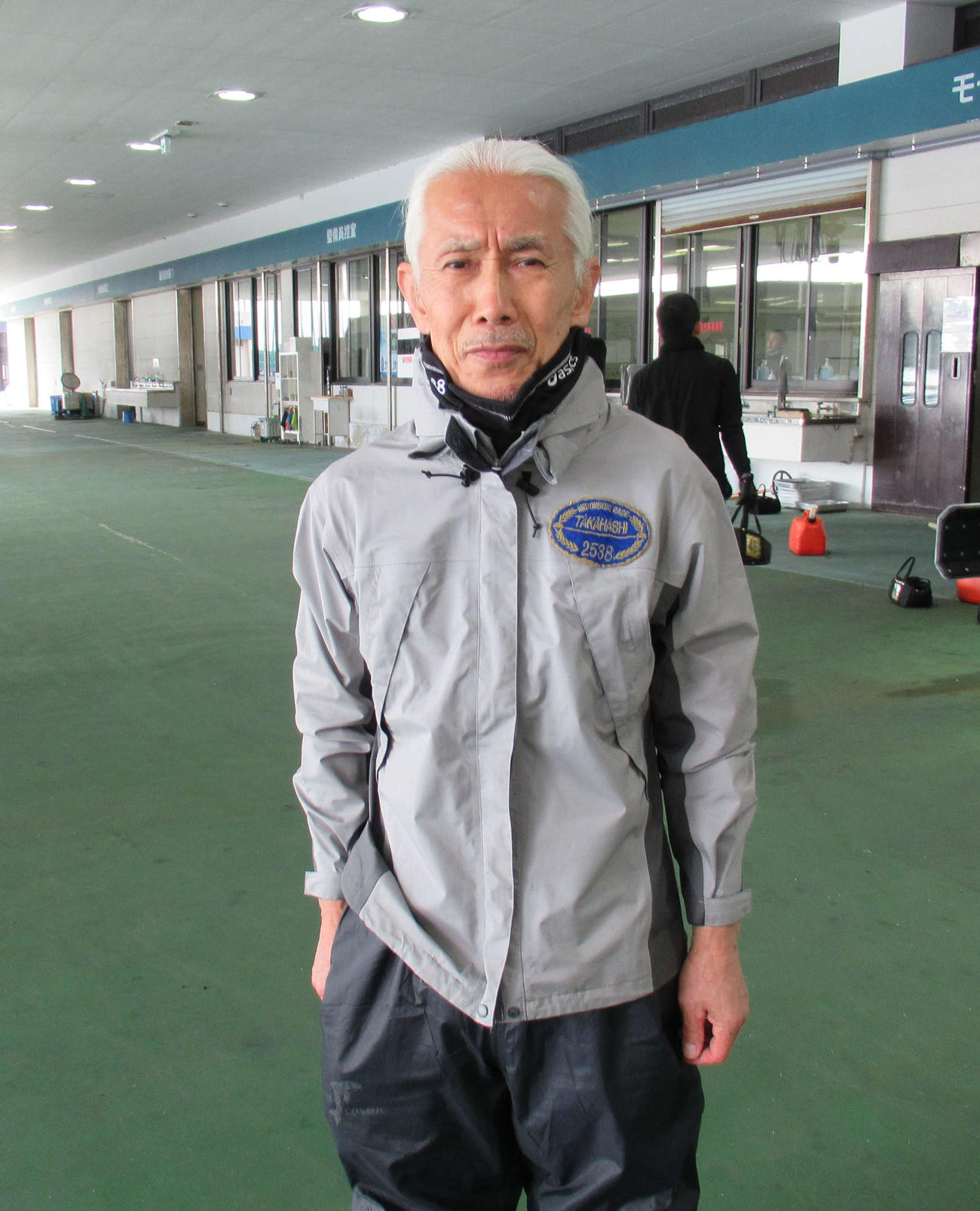 高橋二朗は、広い常滑水面では1Mを握っていかないと勝負にならないと話す