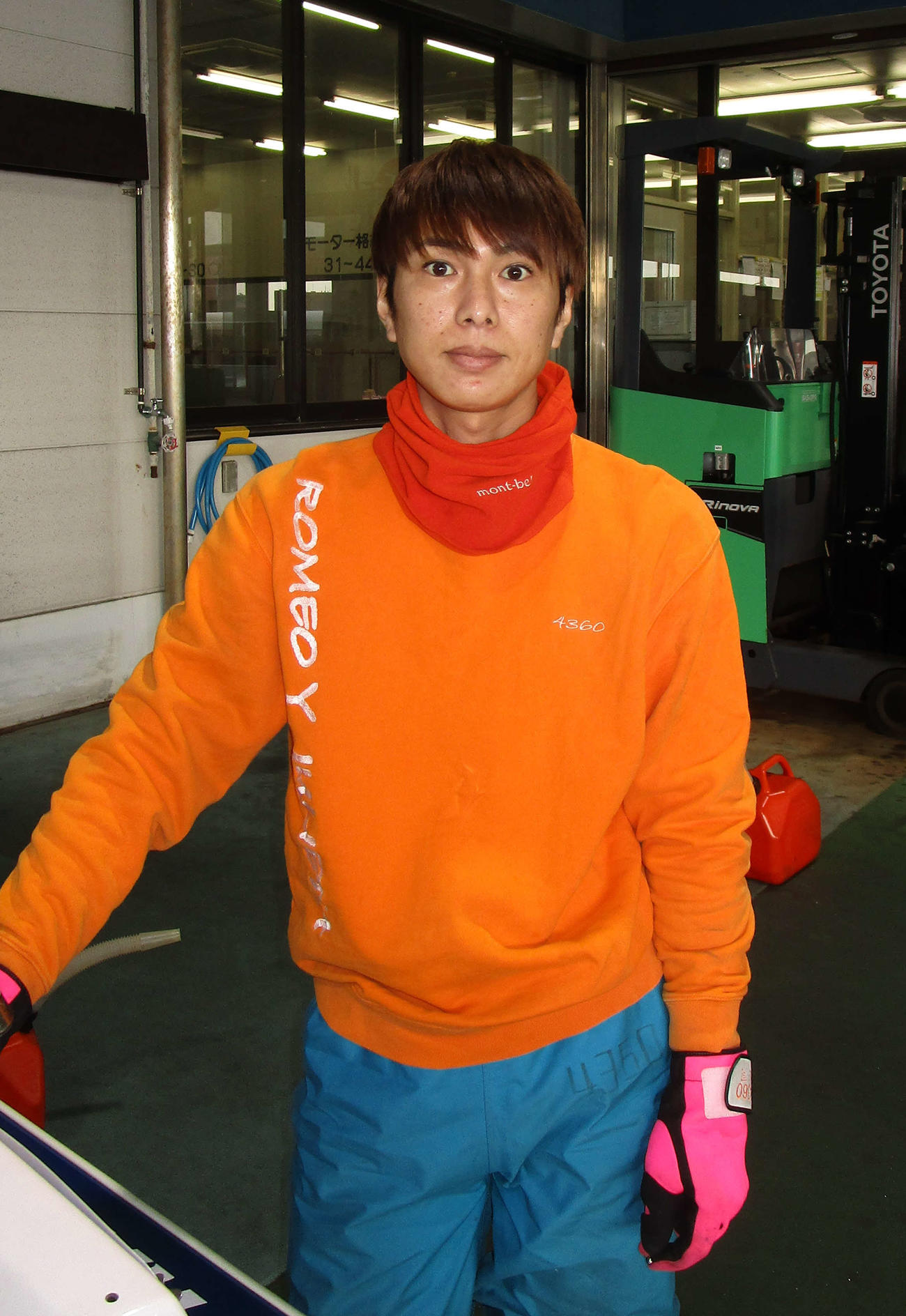 開幕戦を勝ち、好発進の庄司孝輔（撮影・安井雅彦）