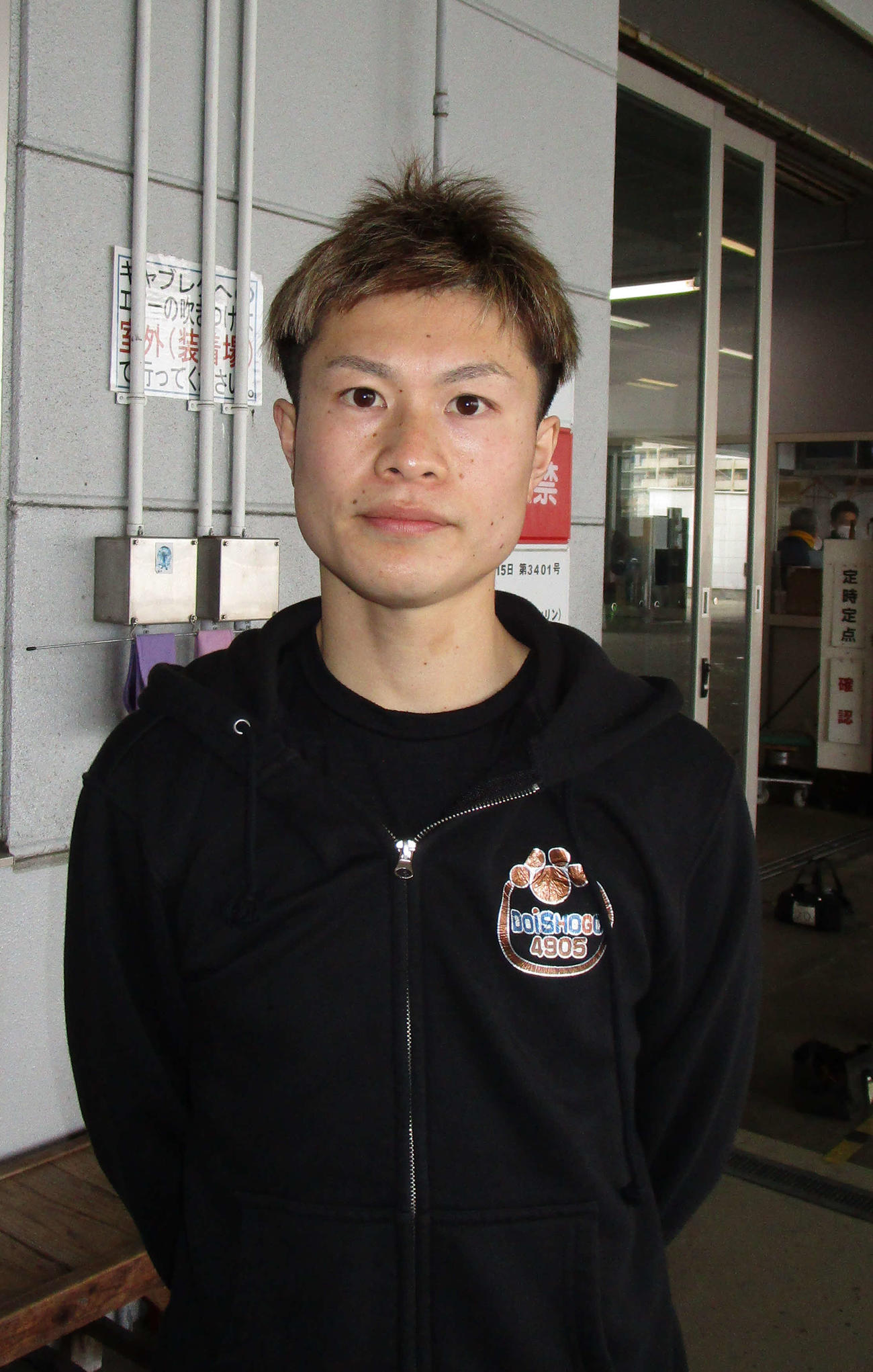 良機を駆り、気配抜群の土井祥伍（撮影・安井雅彦）