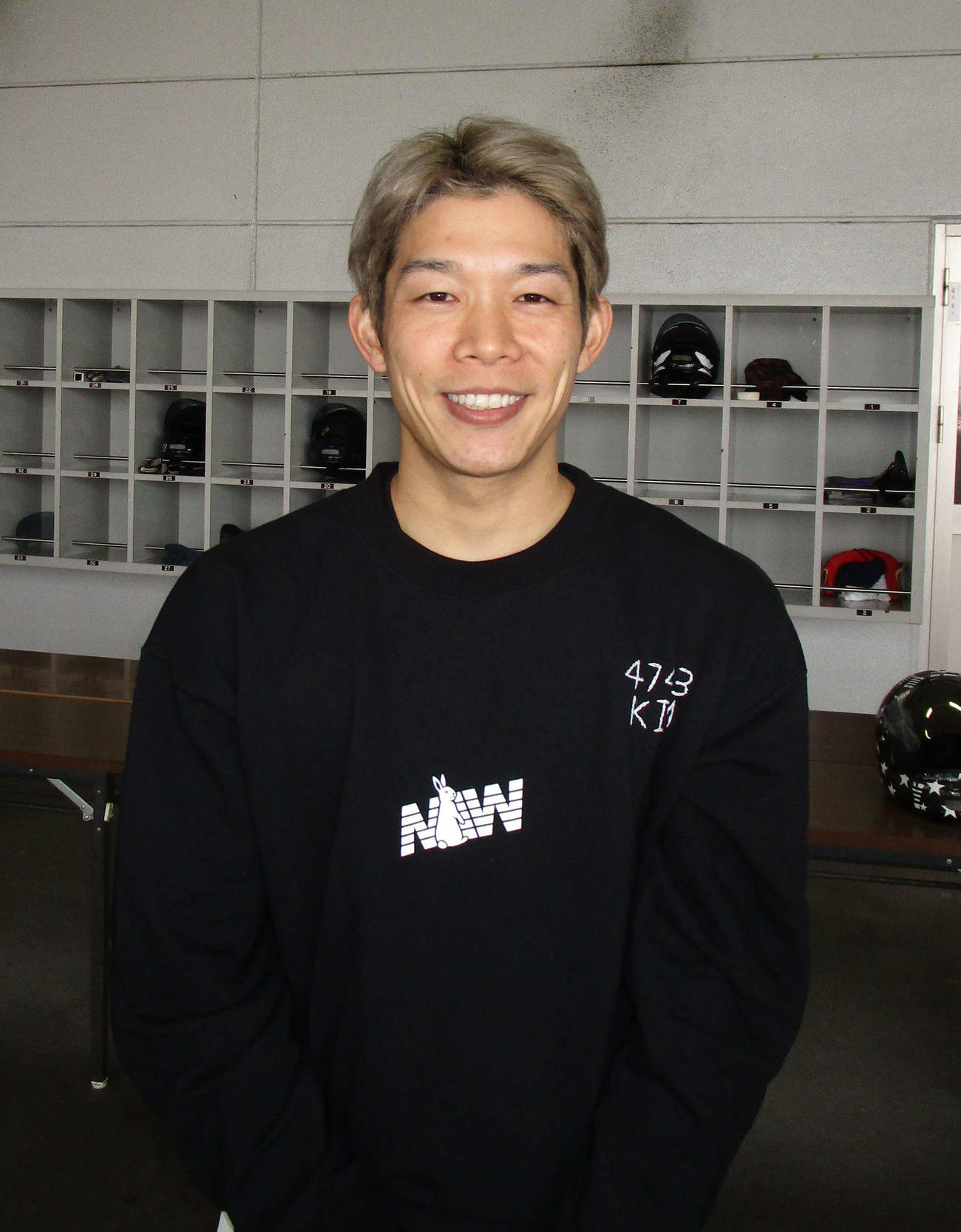 3日目連勝で笑顔を見せる木村仁紀