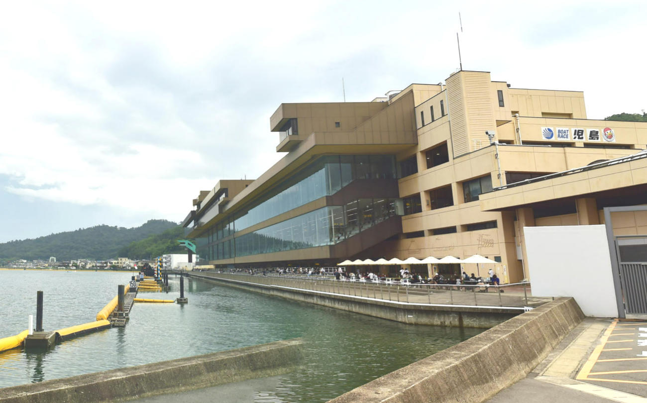 児島ボートレース場（2022年9月3日撮影）