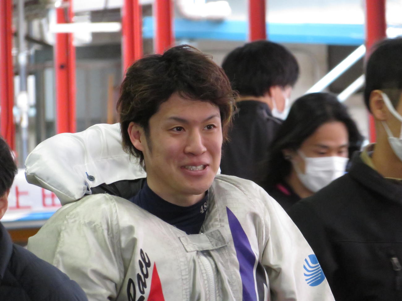自身初の初日連勝を飾った梅木敬太