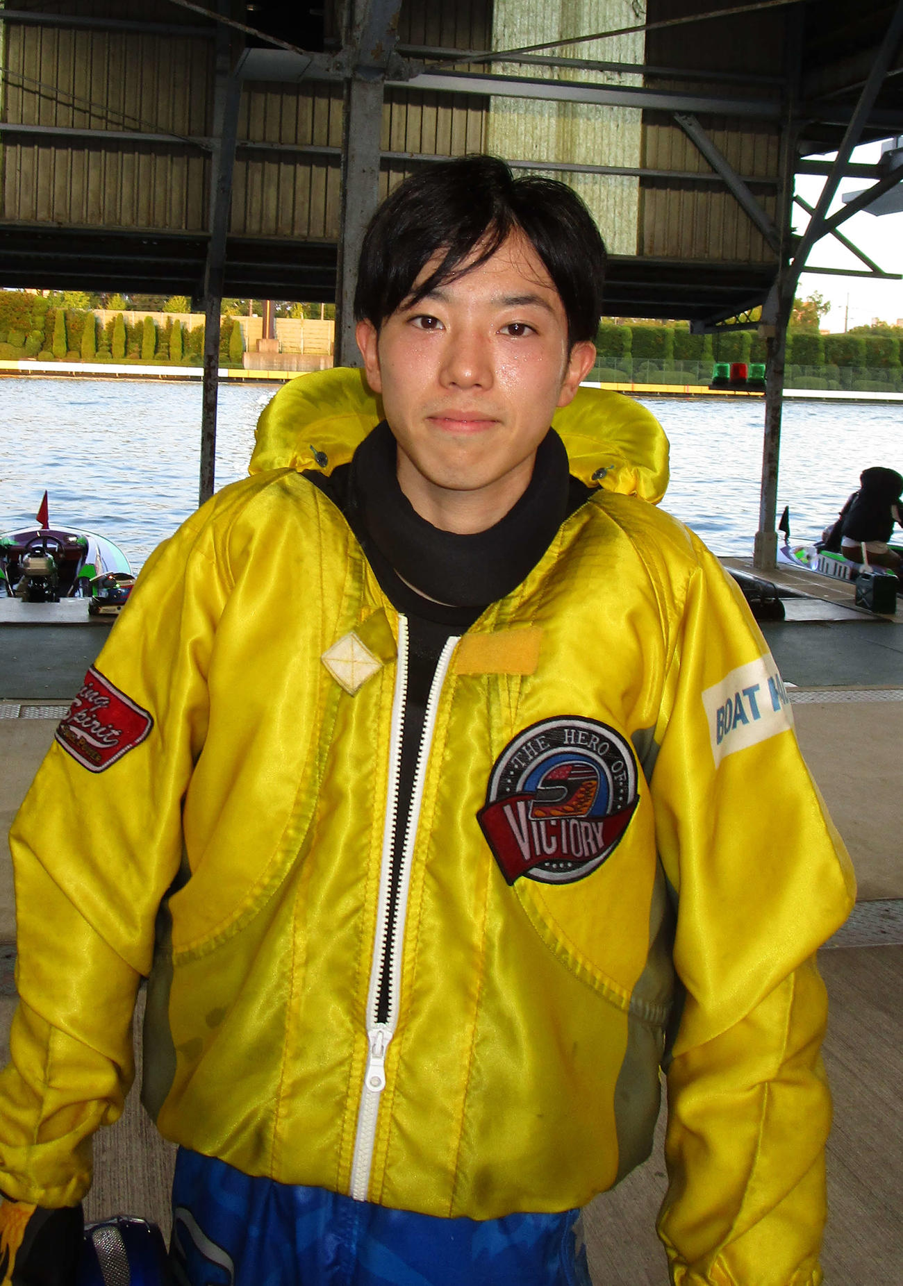 初のスロー進入から自身2度目の2着に入った山下拓巳（撮影・安井雅彦）