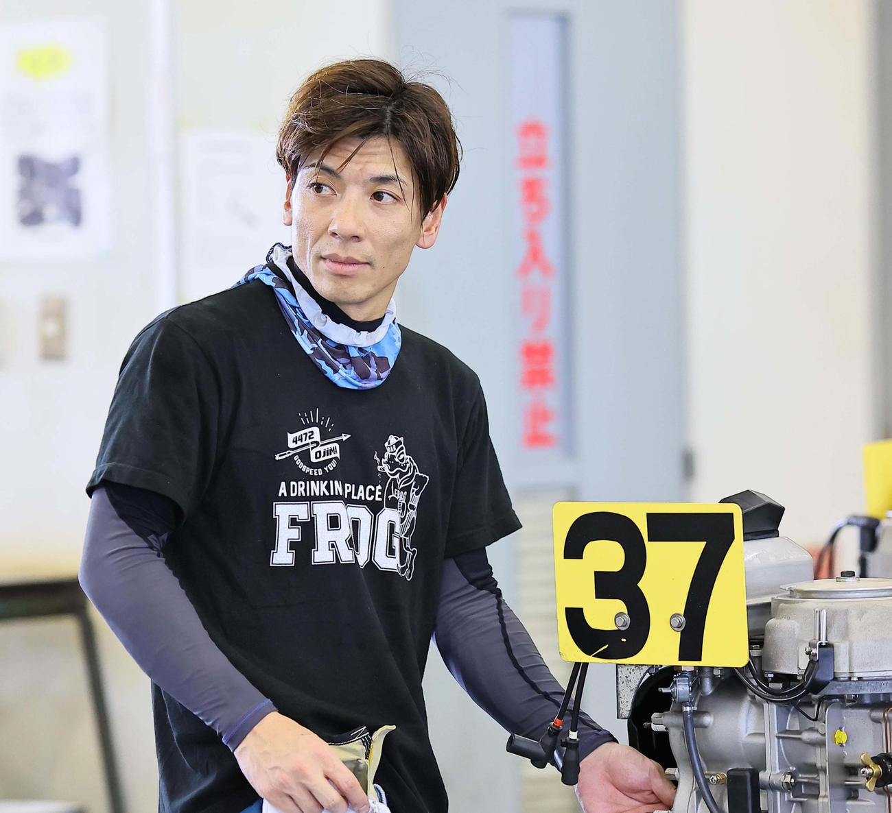 前検特訓で好気配だった尾嶋一広