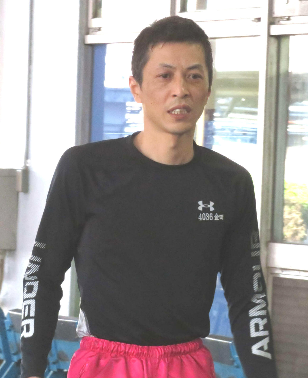 予選1位通過を狙う金田諭