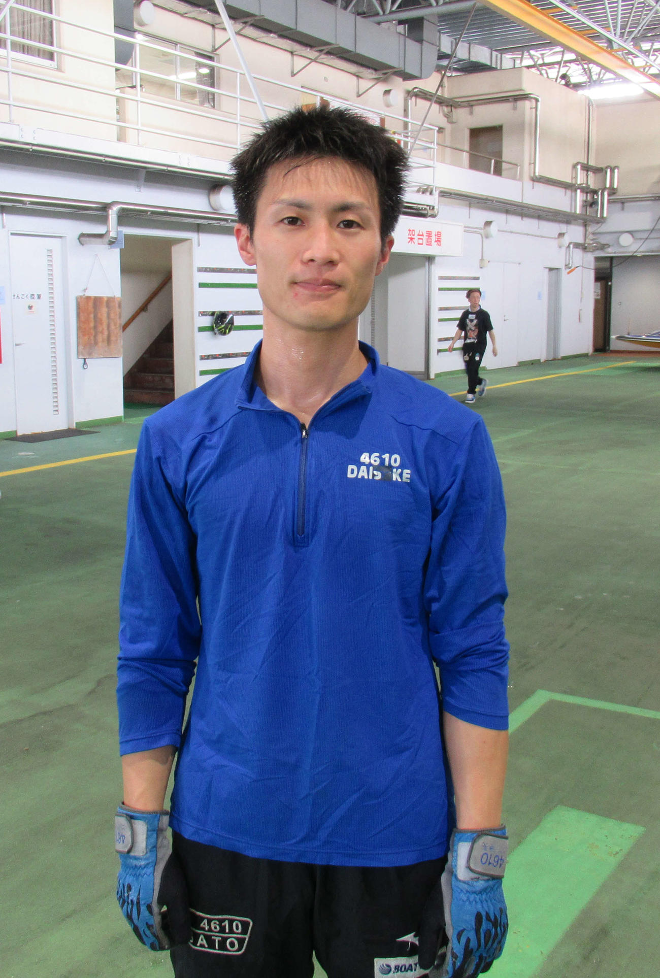 佐藤大佑は上の舞台での活躍を思い描き、ターンで勝負する（撮影・高田和典）