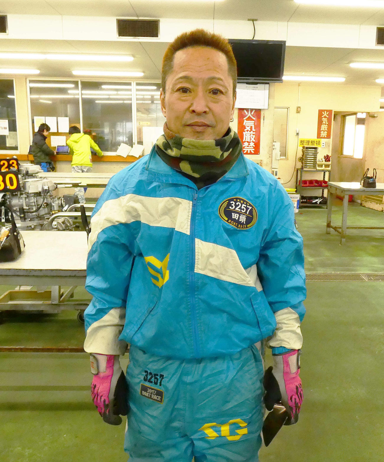 田頭実(2024年1月24日撮影)