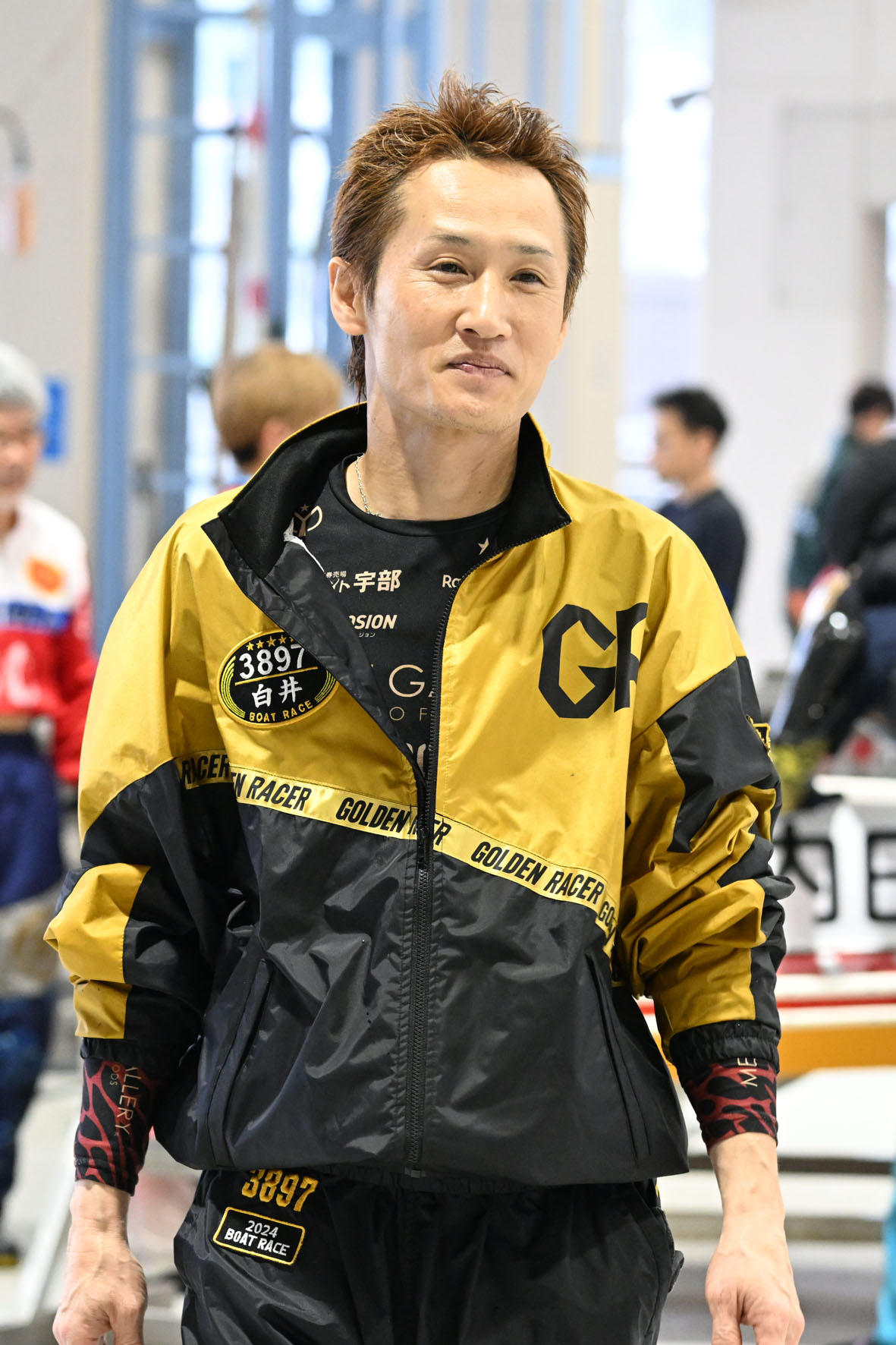 白井英治（撮影・林敢治）
