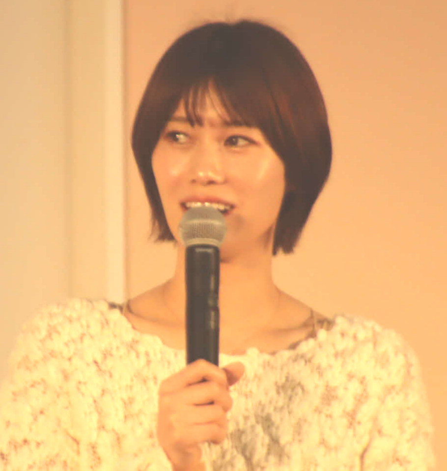 福岡ボートのイベントに登壇した倉持莉々
