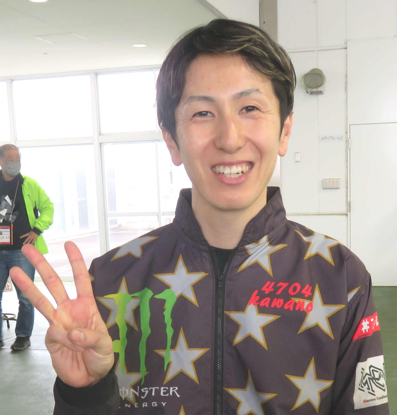 3連勝とリズム良く予選を終えた河野大