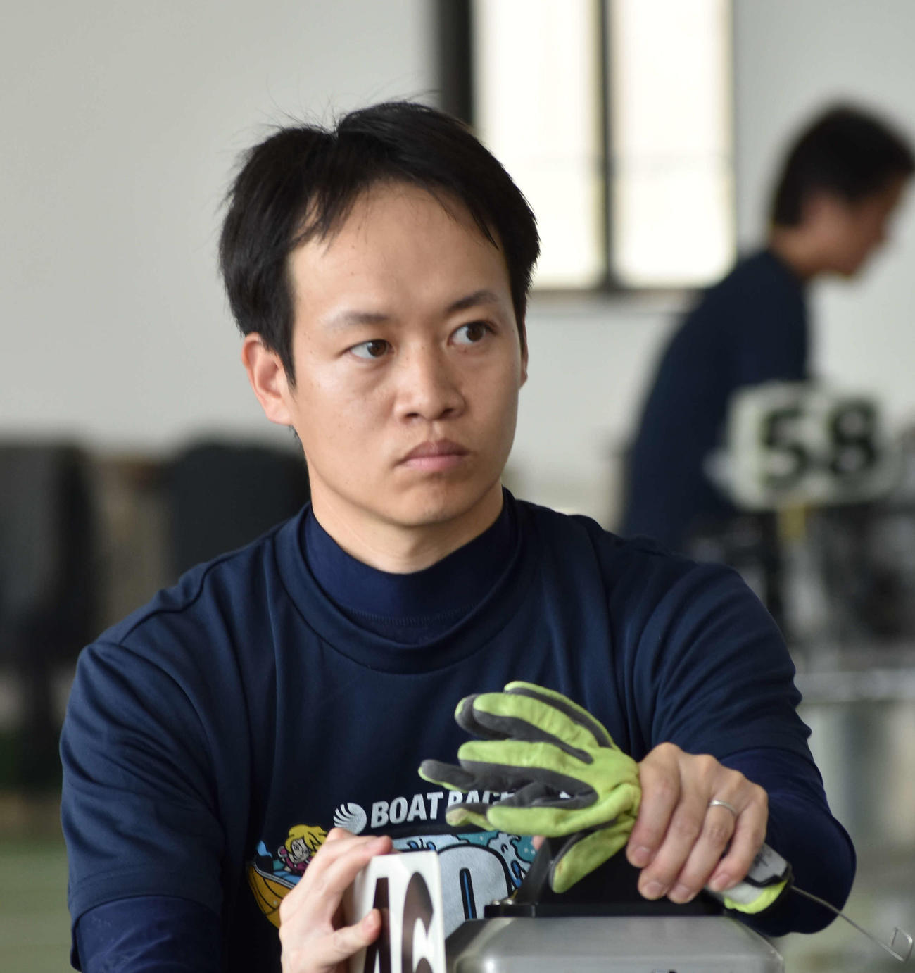 4枠から優勝を狙う渡辺翼（撮影・浦田由紀夫）