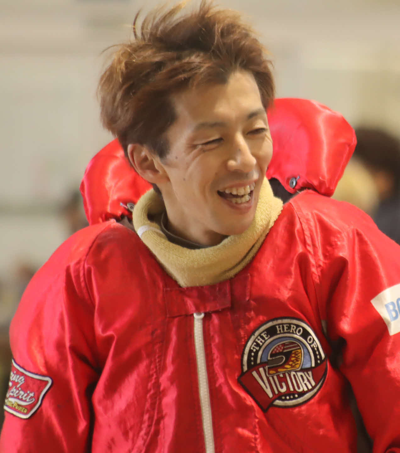 徳山初日5Rで、まくりを決めた上村純一