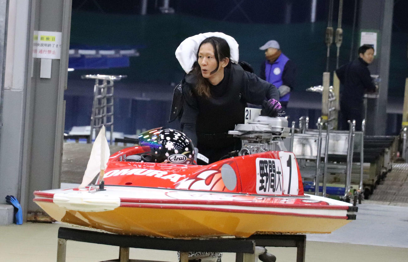 野間大樹が強力な伸びを武器に奮闘する
