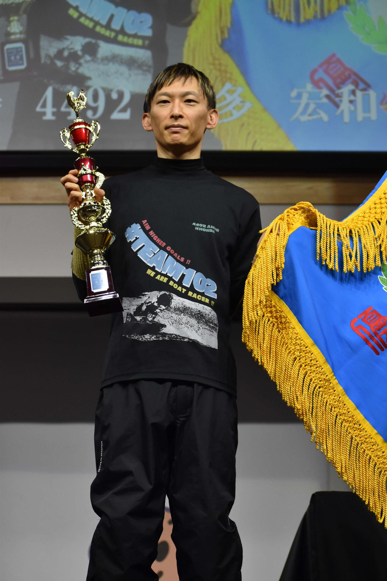 本多宏和が4カドからまくり約3年ぶりの優勝を決めた