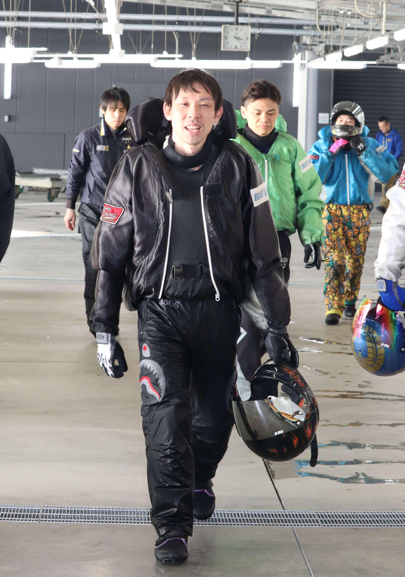 準優10Rは稗田聖也が2着で優出。4カドからまくりでVを狙う（撮影・神田成史）