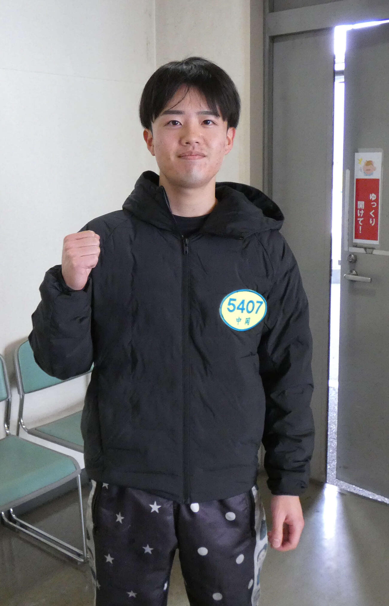 中岡駿がデビュー初勝利を目指す（撮影・前原一樹）