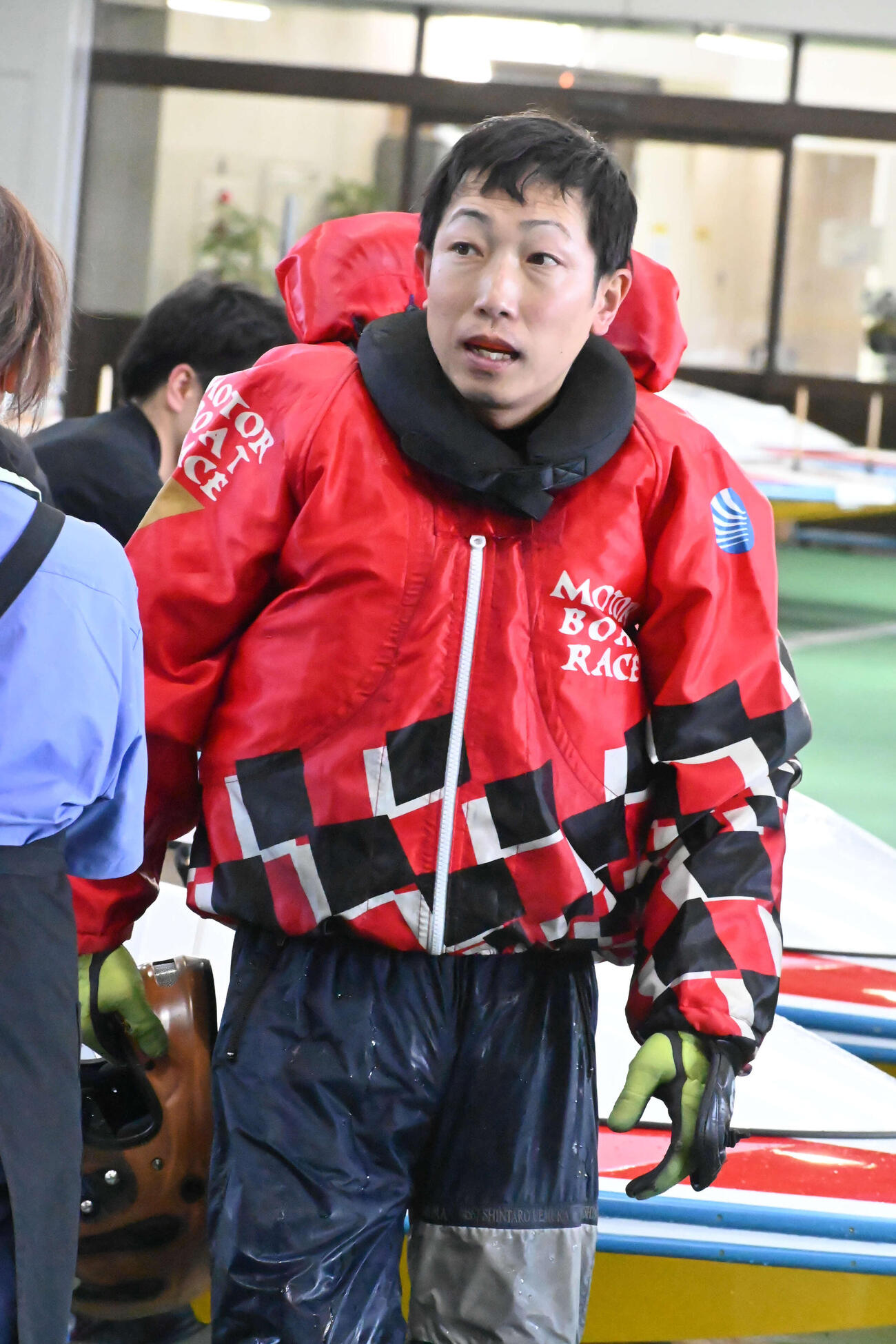 初日2着の上村慎太郎は機力も軽快