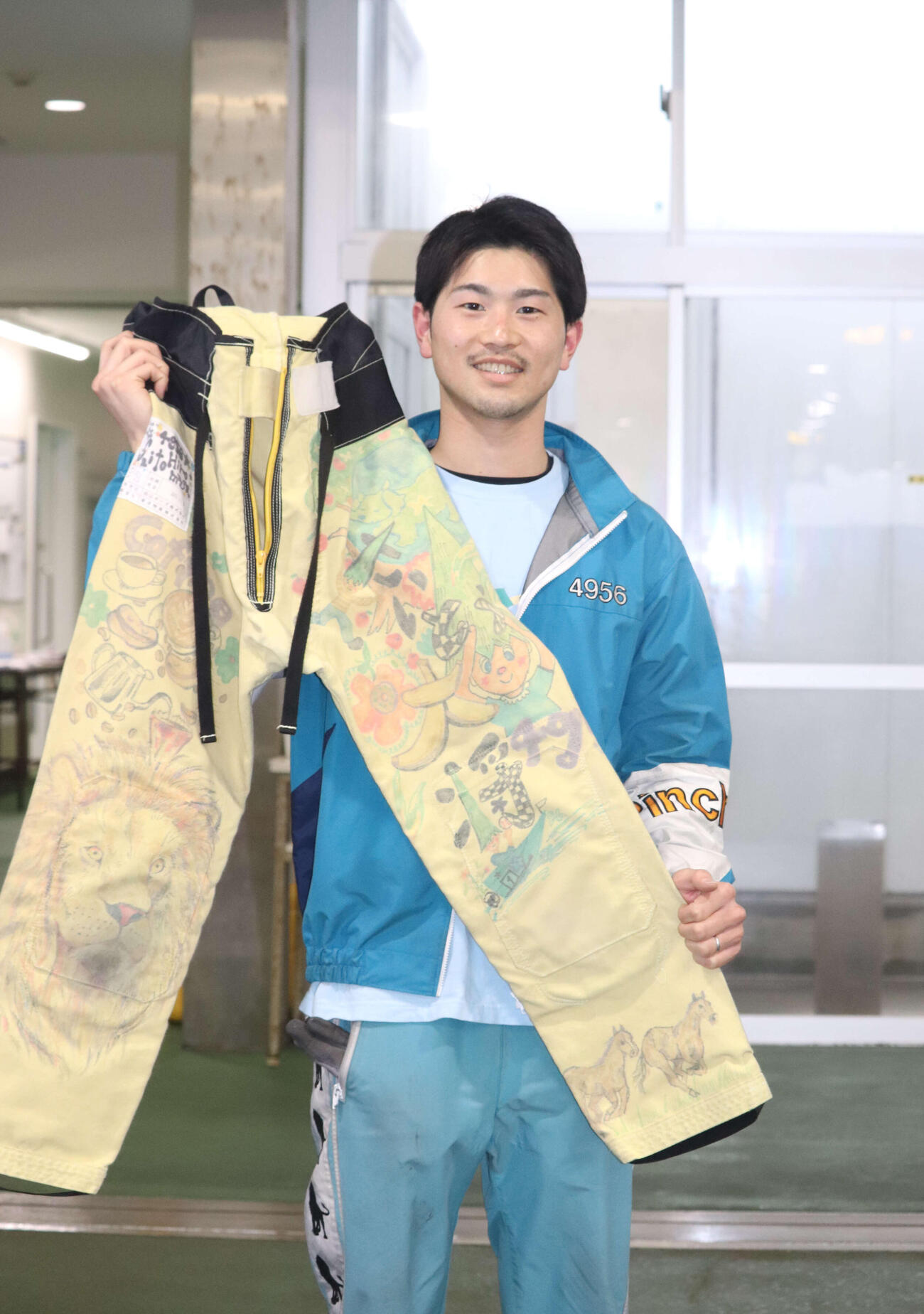 斉藤大将は愛妻が描いてくれたケプラーズボンをはいて優出を狙う