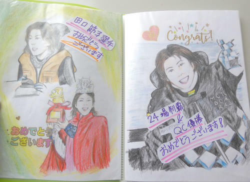 イラストを描き始めたきっかけは、田口節子の初QCV