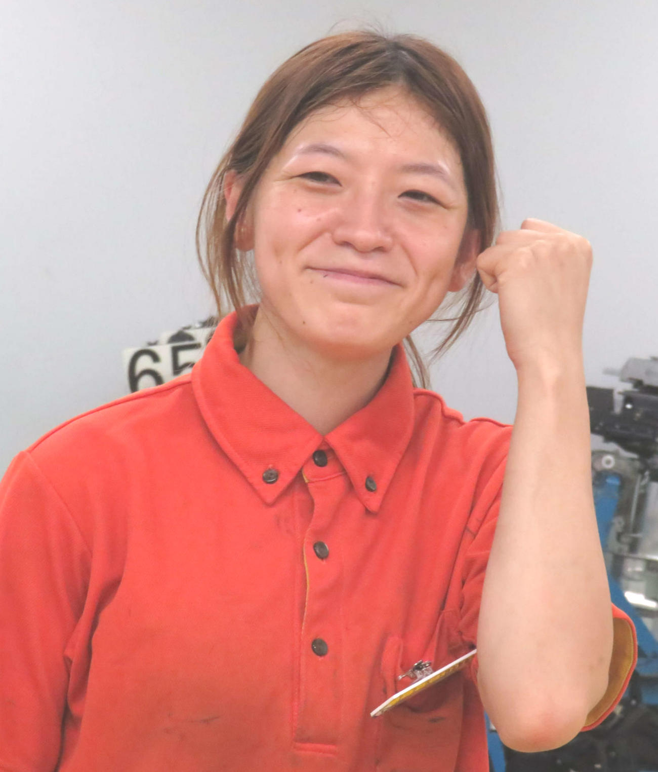 女性整備士で初めてモーターボート競走整備士の1級に合格した篠田栞さん