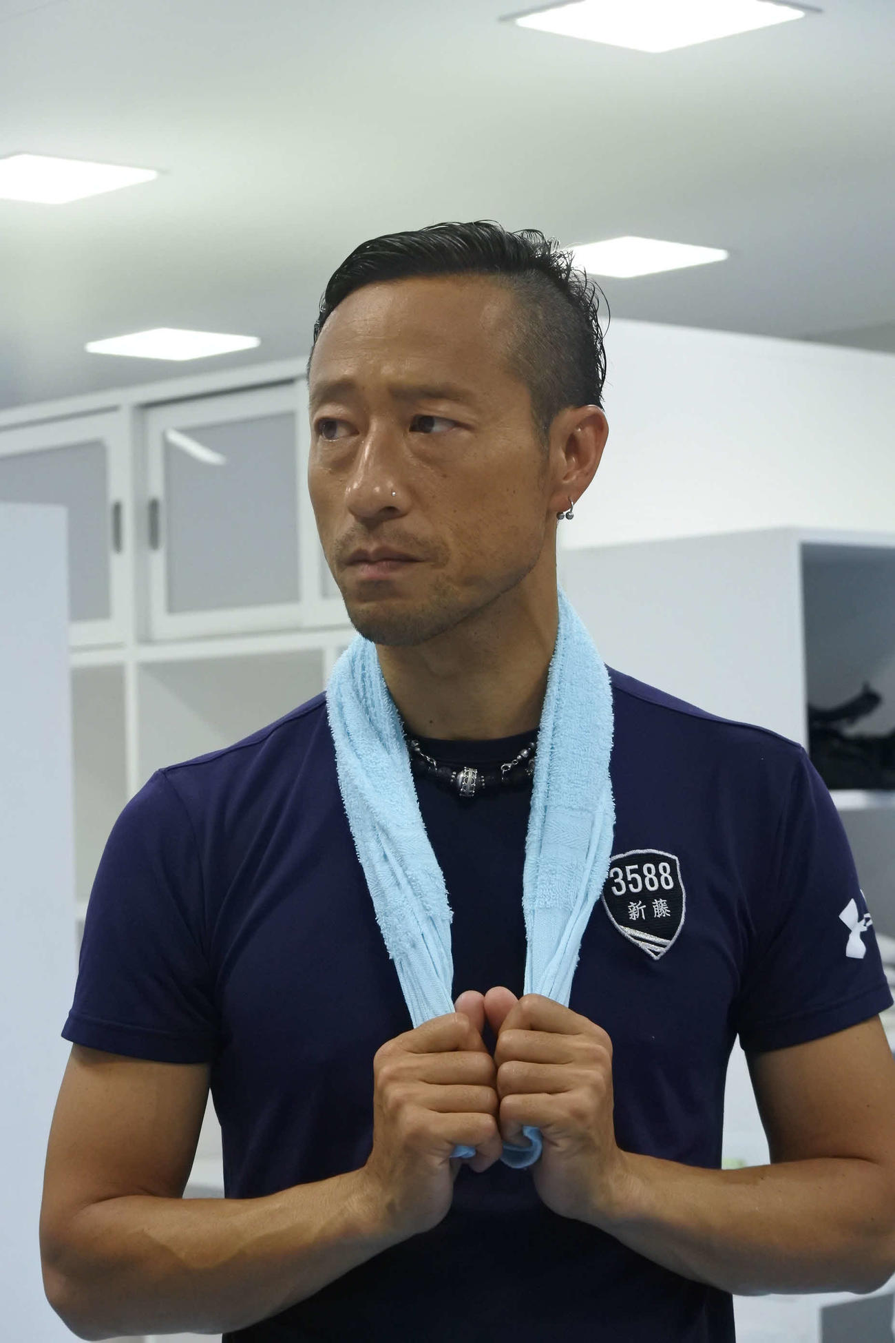 現役時代の新藤哲三さん