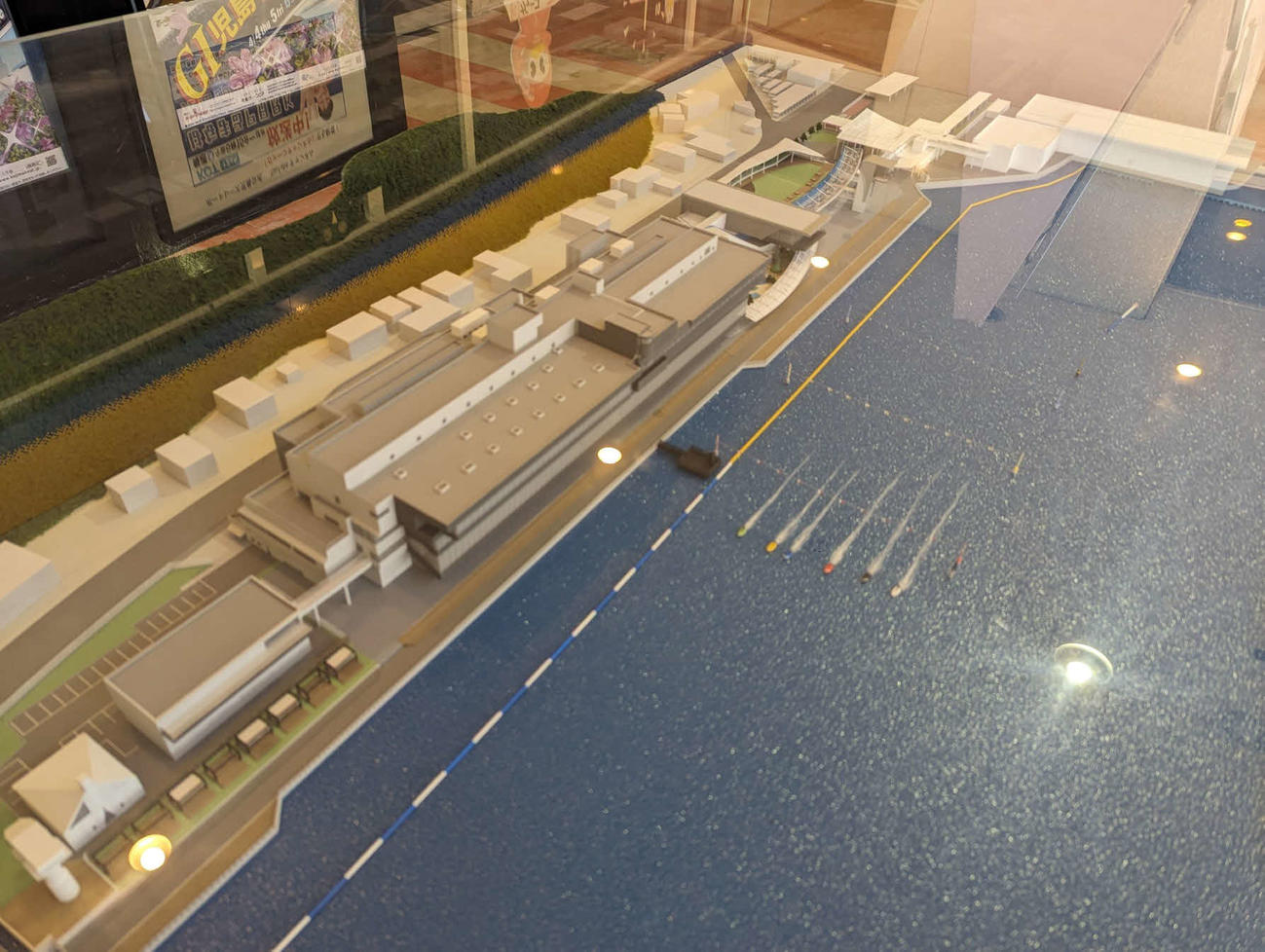 倉敷市児島モーターボート競走場スタンド棟施設整備　基本設計　縮尺1：300
