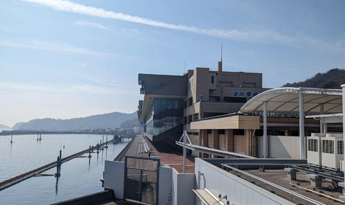 児島ボートのリニューアル工事が4月より行われる