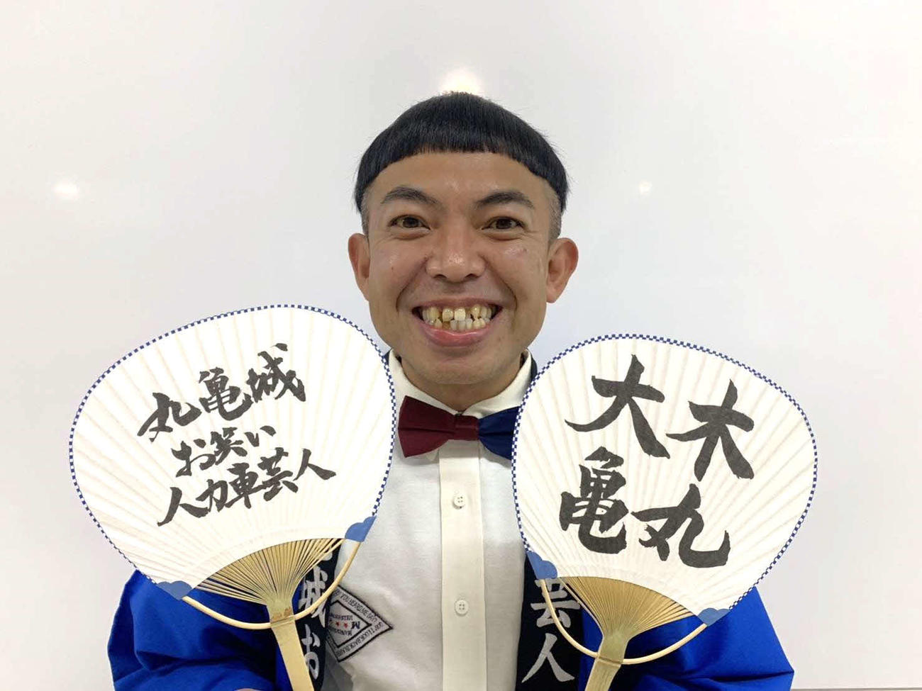 丸亀ボートYouTubeのウチまるで活躍中の大木亀丸さん（写真・本人提供）