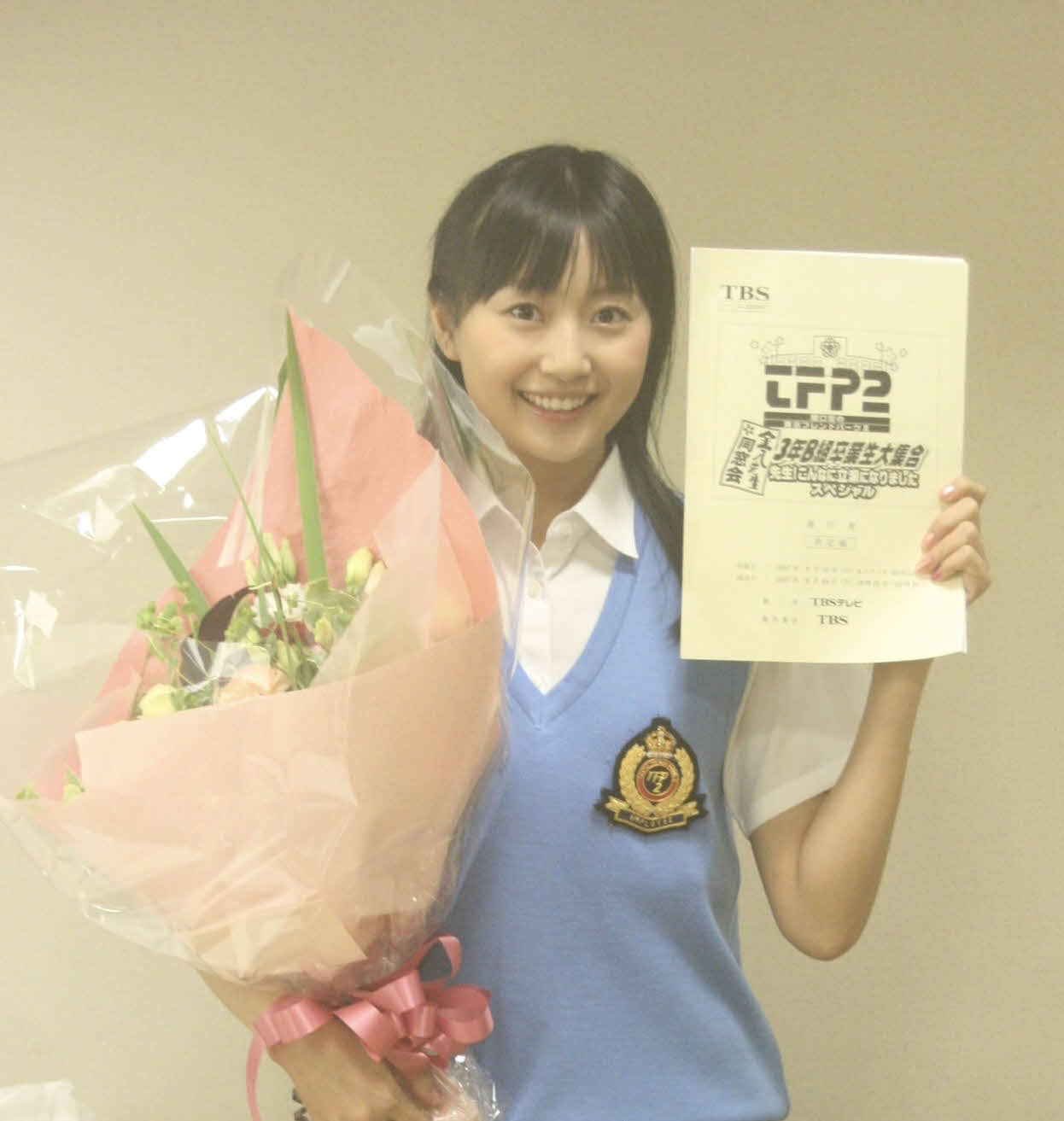 TBS系「関口宏の東京フレンドパーク2」では従業員役で出演した平井佳織さん（本人提供）