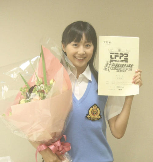 TBS系「関口宏の東京フレンドパーク2」では従業員役で出演した平井佳織さん（本人提供）