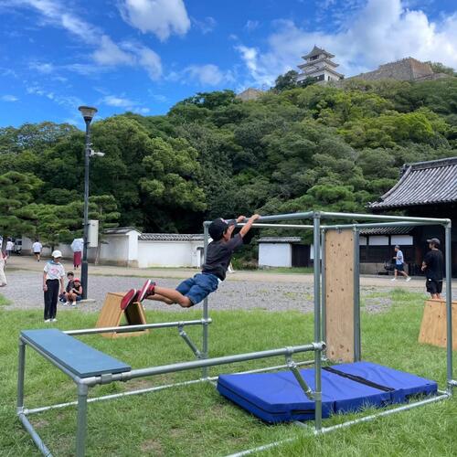パルクールを楽しむ子どもたち(写真・本人提供)