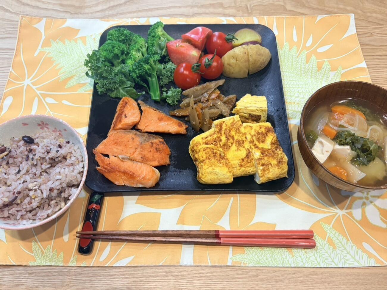 なつぽい義母さんの朝ご飯