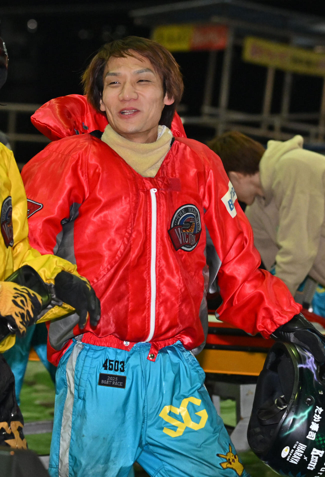 9R2着の上野真之介（撮影・林敢治）