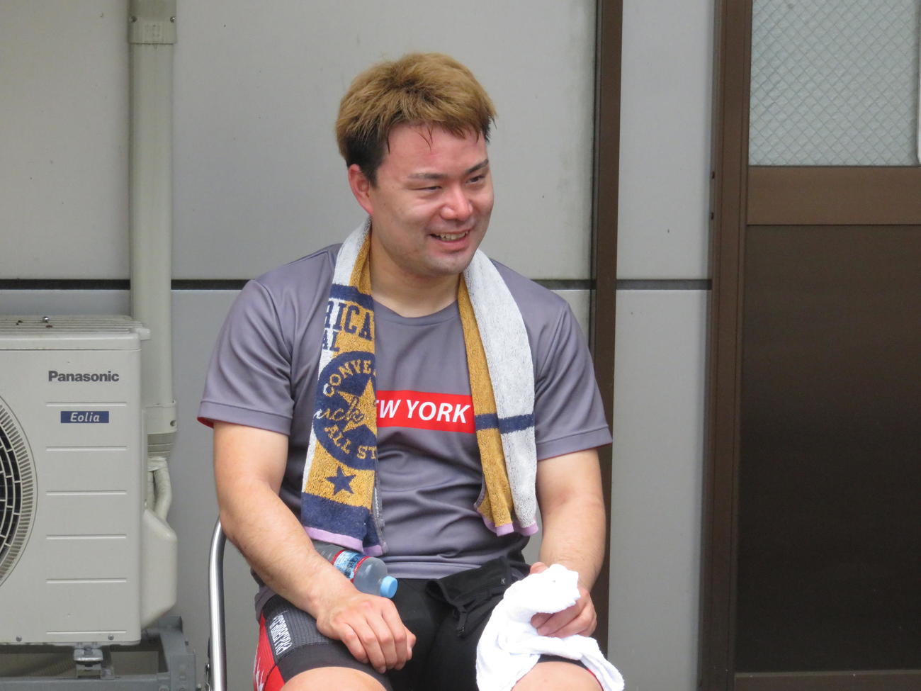 初の“地元G3”で準決進出を狙う末木浩二（撮影・山本幸史）