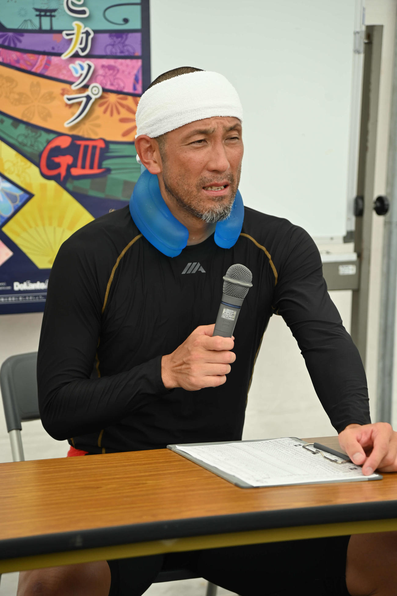準決進出を決めた地元の藤原憲征