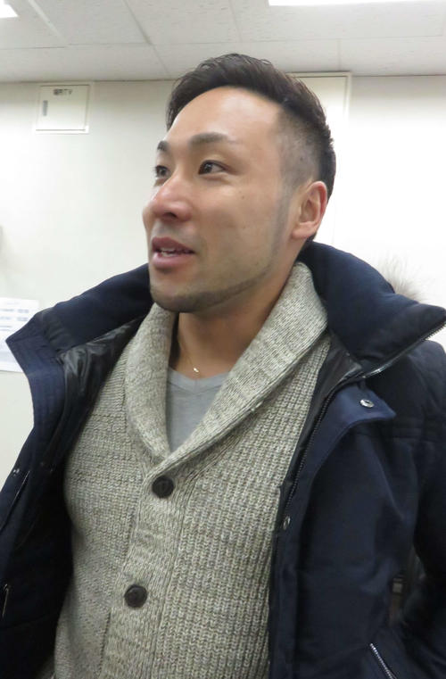 新車で新年初戦に臨む郡司浩平