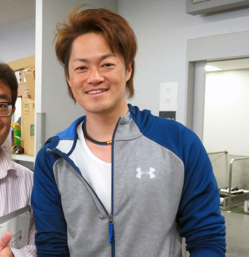 京王閣Ｇ３で絶好調だった栗田貴徳選手とのツーショット（左の当方はカット）