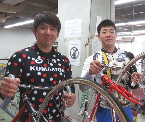 埼玉師弟コンビの新井剛央（左）と菱沼元樹