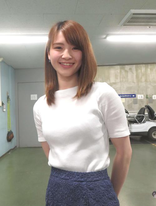 山本レナ選手。お疲れさまでした（写真は前検日）