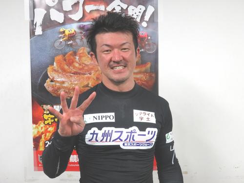 Ｇ３制覇＆４００勝を達成した中川誠一郎。今開催はまさに「パワー全開」でした。半端ないって