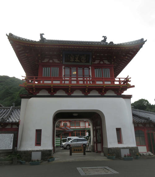 武雄温泉の有名な楼門