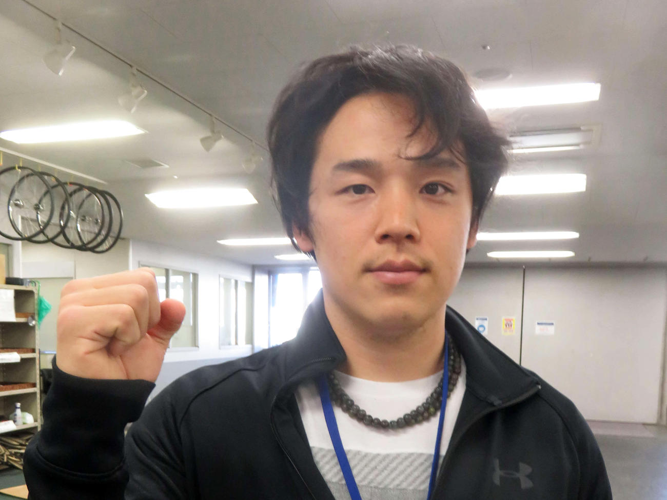 復活が期待される三谷竜生（撮影・栗田文人）