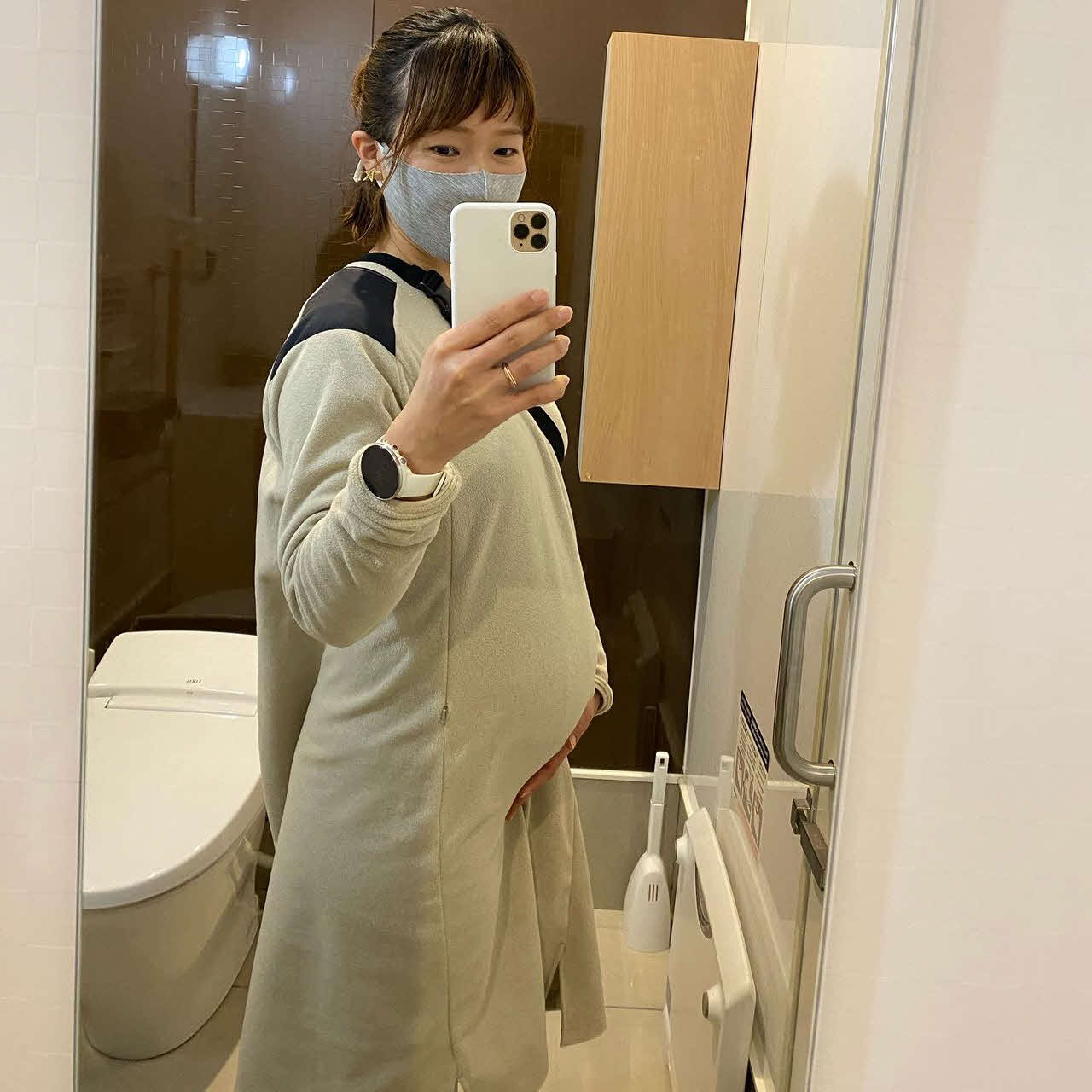 50日後には新しい命が誕生する予定だ