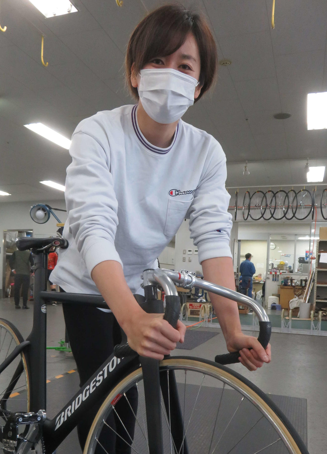 五輪仕様の自転車に試行錯誤の山口真未。セッティングの正解さえ出れば一気に上昇気流に乗りそうだが…