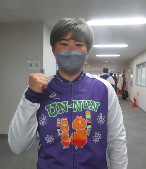 最終日に得意の先行、逃げ切り勝ちを決めた畠山ひすい。23年の飛躍が期待される選手の1人