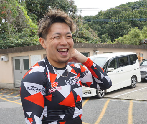 いつも笑顔の松岡辰泰だが芯の通った競輪観を持っている