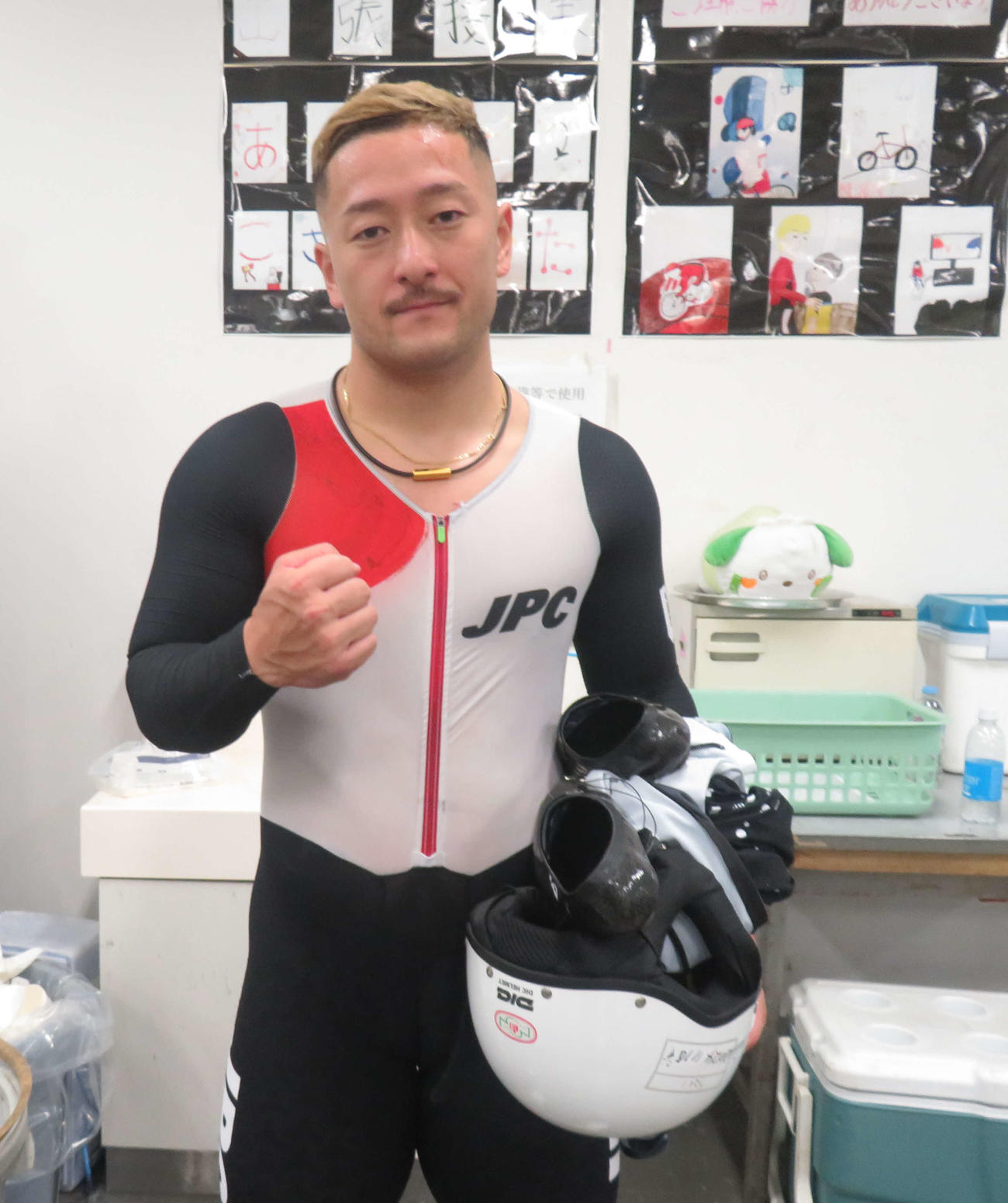 ケイリンを制した松井宏佑